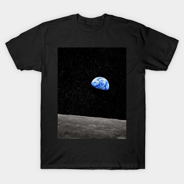 Earthrise T-Shirt by tiokvadrat